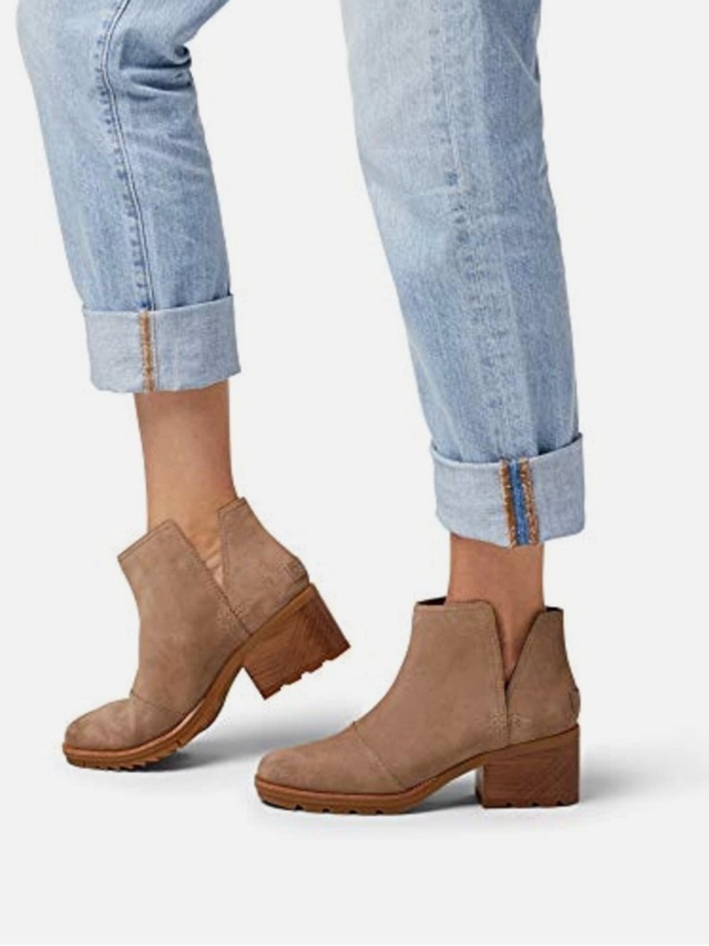 NWOB Sorel Women's Cate Cut Out Bootie Waterproof Ankle Boot Size 5.5